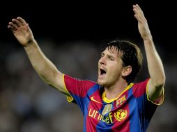 Foto de archivo del jugador del Barcelona Lionel Messi. AFP  /