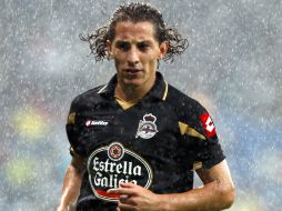 Foto de archivo el mexicano Andrés Guardado portando la camisa de su equipo de La Coruña. NOTIMEX  /