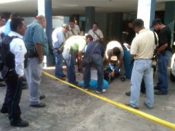 Al lugar acudieron elementos de la Policía Municipal, y del Estado.O. RUVALCABA  /