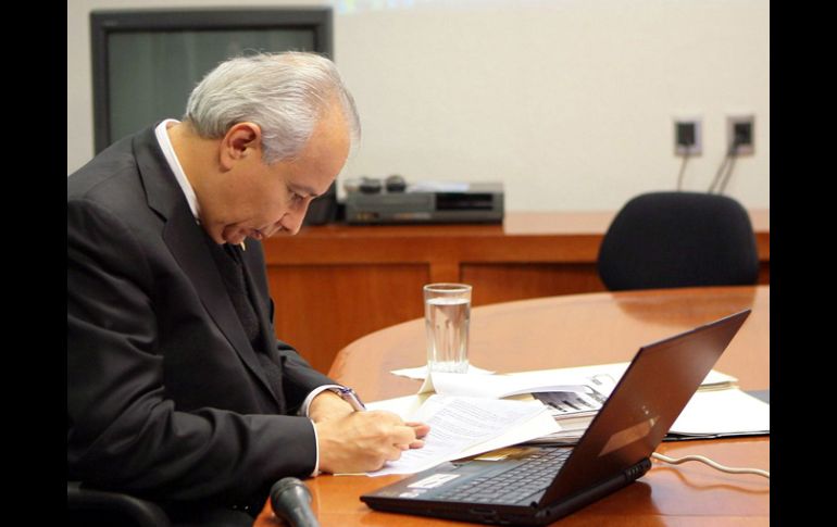 José Luis de Alba González (foto), titular de la Sefin, será relevado por Martín Mendoza López. EL INFORMADOR  /
