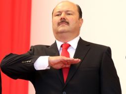 César Duarte toma protesta como nuevo gobernador de Chihuahua. NTX  /