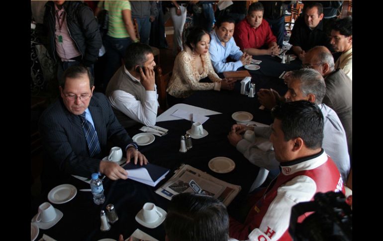 Ex funcionarios implicados en 'Michoacanazo' responsabilizaron al Gobierno federal de agresiones de que puedan ser objeto. EL UNIVERSAL  /