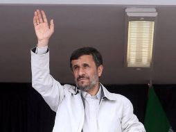 El presidente iraní Mahmud Ahmadineyad dijo que no se dejarásn presionar por Occidente. AFP  /