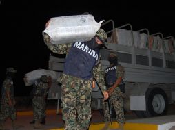 La Semar ha realizado operativos de seguridad donde ha sido posible detener a presuntos narcotraficantes. EFE  /