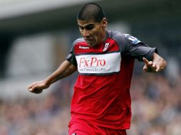 Foto de archivo el defensa Carlos Salcido con el equipo inglés Fulham. MEXSPORT  /