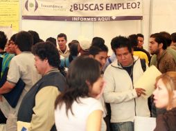 De los puestos creados en septiembre, 89% es del régimen permanente y 11% del eventual. (foto) Feria del Empleo. EL INFORMADOR  /