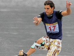 Carlos Lamadrid (foto) obtuvo el primer lugar en slalom, superando a Jorge Suárez. MEXSPORT  /