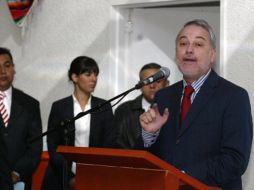 Emilio González, gobernador de Jalisco, asegura que se encuentran entusiasmados con el diálogo. ESPECIAL  /
