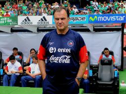 El estratega Marcelo Bielsa durante el Mundial de Sudáfrica 2010. JAMMEDIA  /