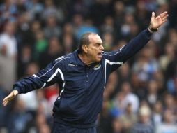 El entrenador del West Ham Avram Grant dirigiendo un partido. AP  /