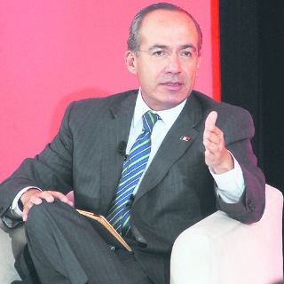Inauguración, a cargo de Felipe Calderón