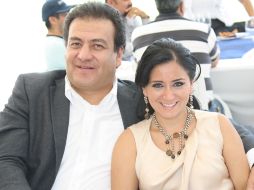 Eduardo Castellanos y Angie Valencia de Castellanos.  /