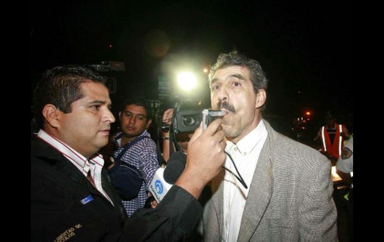 Para la SVyT, los operativos radar-alcoholímetro han resultado un éxito.  E. PACHECO  /