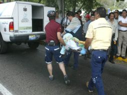 El Servicio Medico Forense retiró el cuerpo del lugar.ARCHIVO  /