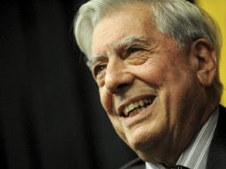 Vargas Llosa ofreció una conferencia de prensa en el Instituto Cervantes de Nueva York. EFE  /