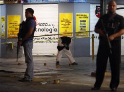 El tiroteo se registró el miércoles en la zona comercial del centro de Monterrey . REUTERS  /