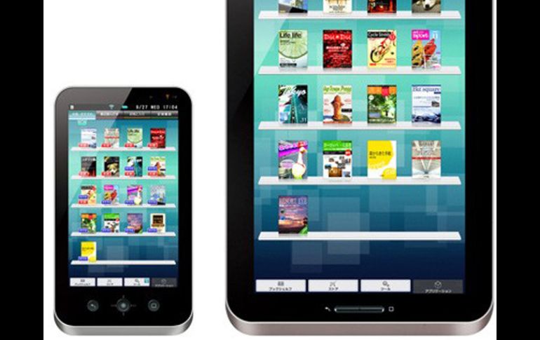 La versión estilo móvil de 5,5″ tiene una deliciosamente densa pantalla LCD de 1024,x600. ESPECIAL  /