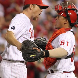 Filis adelante en la en la Serie Divisional