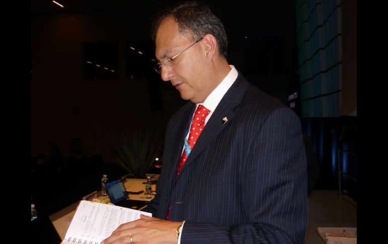 El representante mexicano de la UIT, Fernando Borjón Figueroa. S. MALDONADO  /