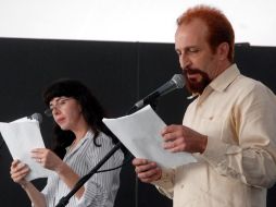 Con poemas de amor, muerte y existencia humana, los músicos y actores cautivaron a los asistentes. NOTIMEX  /
