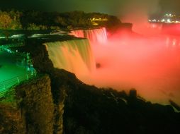 Las cataratas del Niágara son un espectáculo colorido.ESPECIAL  /