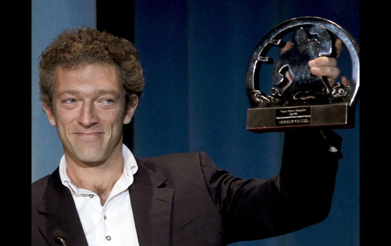 FELIZ CON SU PREMIO. Cassel afirma que su relación con España es estrecha. EFE  /