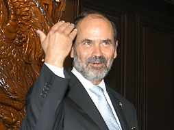 Gustavo Madero afirma que lo tienen sin pendientes los destapes de sus colegas, entre ellos Francisco Ramírez Acuña. NTX  /