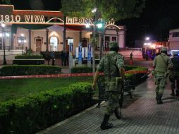 La última semana, un grupo de sicarios lanzó una granada en la céntrica plaza del municipio de Guadalupe. ARCHIVO  /