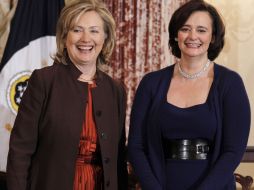 La secretaria Clinton y el departamento de Estado se dijeron comprometidos con la meta. REUTERS  /