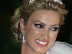 Empresarios, políticos y personajes del espectáculo y la cultura. En la imagen, María Elena Torruco, la novia. EFE  /