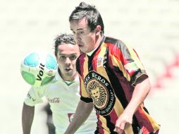 Diego Esqueda anotó el único gol de los Leones Negros. MEXSPORT  /