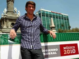 Michael Phelps, durante el segundo día del Festival Olímpico Bicentenario 2010. MEXSPORT  /