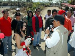 Durante el fin de semana, el gobernador Fidel Herrera, arrancó programas de limpieza en el municipio de La Antigua. NTX  /