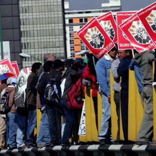 Integrantes del SME desquician el DF con protestas