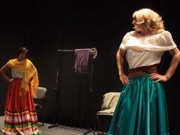 Arcelia Maisterrena (Valentina) y Copatzin Borbón (Valentona) forman parte del elenco. A. HINOJOSA  /