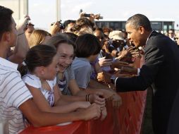El presidente Obama realizará una campaña proselitista de tres semanas en apoyo a los demócratas. REUTERS  /