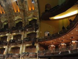 Desde su apertura, hace 75 años, la Sala Principal del Palacio de Bellas Artes no había sido intervenida. EFE  /