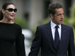 Bruni mencionó que se ha casado con Nicolas Sarkozy, no con Francia. REUTERS  /