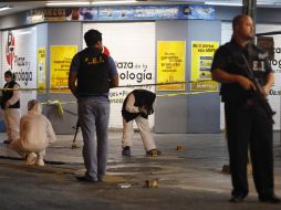 Una joven murió en la balacera ocurrida en el centro de Monterrey. REUTERS  /