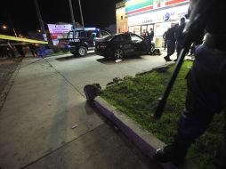 Elementos de varias corporaciones policiales acudieron a brindar el apoyo necesario. M. PATIÑO  /
