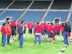 El Guadalajara entrenó ayer en Seattle. ESPECIAL  /