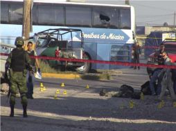 El ataque ocurrió en un estacionamiento ubicado en el kilómetro 20 de la carretera a Casas Grandes. ARCHIVO  /