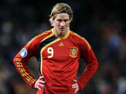 Foto de archivo del jugador del Liverpool Fernando Torres en un partido con la Selección de España. MEXSPORT  /