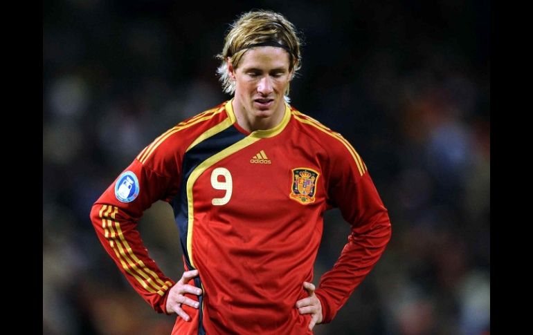 Foto de archivo del jugador del Liverpool Fernando Torres en un partido con la Selección de España. MEXSPORT  /