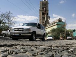 Una de las obras pactadas es la rehabilitación de la Avenida Gobernador Curiel, donde se colocará concreto hidráulico. A. GARCÍA  /