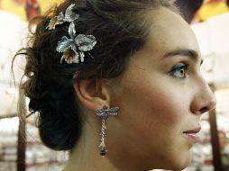 La combinación de piedras preciosas y la plata, resaltan. E. BARRERA  /