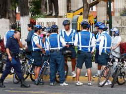 Guadalajara es patrullada por alrededor de 800 policías cada turno. A. GARCÍA  /
