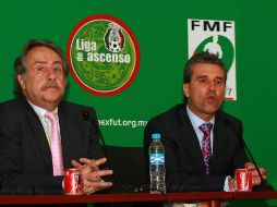 Foto de archivo de Decio de María junto a Néstor de la Torre. MEXSPORT  /