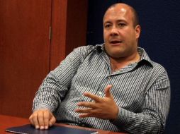 La sesión de cabildo concluyó de manera pacífica ya que la anterior subió de tono entre el munícipe Alfaro (foto) y un regidor. ARCHIVO  /