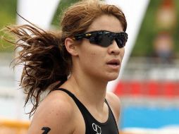 Claudia Rivas representante de la Selección mexicana de triatlón. MEXSPORT  /